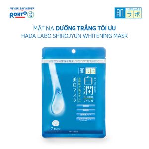 Mặt nạ dưỡng trắng tối ưu Hada Labo Shirojyun Whitening Mask 7pcs