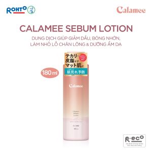 Dung dịch giảm dầu, bóng nhờn, làm nhỏ lỗ chân lông & dưỡng ẩm da Calamee Sebum Lotion 180 ml