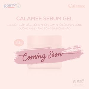 Gel dưỡng giảm dầu, làm nhỏ lỗ chân lông, dưỡng ẩm & nâng tông da hồng hào Calamee Sebum Gel 70g
