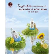 Combo Dầu gội & Dầu xả 400ml Sạch sâu thanh mát Giảm rụng tóc 50 Megumi Fresh & Clean