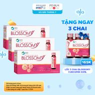 Combo 1 tháng Sáng da khỏe dạ dày: 3 x Blossomy Curcumin hộp 10