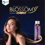 Thực phẩm bảo vệ sức khoẻ giúp Giảm stress Ngủ sâu Sáng khỏe da Blossomy Premium  Thảo Dược Collagen lốc 3 chai x 50ml