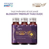 Combo 10 lốc thực phẩm bảo vệ sức khoẻ giúp Giảm stress Ngủ sâu Sáng khỏe da Blossomy Premium Thảo Dược Collagen (lốc 3 chai x 50ml)