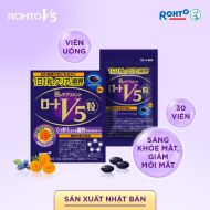 Thực phẩm bảo vệ sức khỏe giúp sáng khỏe mắt Rohto V5 hộp 30 viên